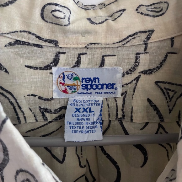 Reyn Spooner Men's XXL Hawaiian Short Sleeve Button-Up - Picture 2 of 6